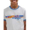 imageWrangler Boys X Hot Wheels Youth Ringer TeeWhite