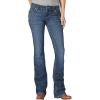 imageWrangler Ladies Retro Sadie Boot Cut JeansBlue