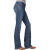 imageWrangler Ladies Retro Sadie Boot Cut JeansBlue