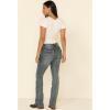 imageWrangler Ladies Retro Sadie Boot Cut JeansMid Wash