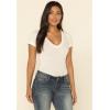 imageWrangler Ladies Retro Sadie Boot Cut JeansMid Wash