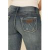 imageWrangler Ladies Retro Sadie Boot Cut JeansMid Wash
