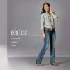 imageWrangler Ladies Retro Sadie Boot Cut JeansMolly