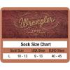 imageWrangler Mens Cotton Cushion Work Boot Crew Socks 3 Pair Pack Assorted Large