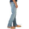 imageWrangler Mens Retro Slim Fit Boot Cut Green JeansEagleton
