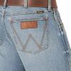 imageWrangler Mens Retro Slim Fit Boot Cut Green JeansEagleton