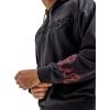 imageWrangler Mens X Hot Wheels Logo Flame HoodieBlack