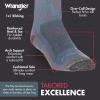 imageWrangler Ryder Western Cowboy Boot Socks for Men  Over Calf Cushioned Sole MoistureWicking Durable DesignBlue