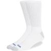 imageWrangler Ultra Dry Crew Socks for Men  12 Pack Full Cushion Arch Support MoistureWicking Steel Toe  Size 1315White