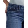 imageWrangler Womens Retro Mae Mid Rise Wide Leg Trouser JeanCassie