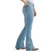 imageWrangler Womens Retro Mae Mid Rise Wide Leg Trouser JeanMia