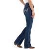imageWrangler Womens Willow Mid Rise Performance Waist Boot Cut Ultimate Riding JeanAndrea