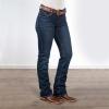 imageWrangler Womens Willow Mid Rise Performance Waist Boot Cut Ultimate Riding JeanDenim