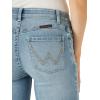 imageWrangler Womens Willow Mid Rise Performance Waist Boot Cut Ultimate Riding JeanLight Wash