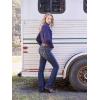 imageWrangler Womens Willow Mid Rise Performance Waist Boot Cut Ultimate Riding JeanLovette