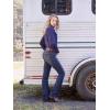 imageWrangler Womens Willow Mid Rise Performance Waist Boot Cut Ultimate Riding JeanRebecca