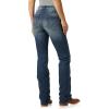 imageWrangler Womens Willow Mid Rise Performance Waist Boot Cut Ultimate Riding JeanRebecca