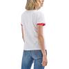 imageWrangler Womens X Hot Wheels Logo Ringer TeeWhite