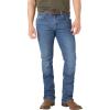 imageWrangler Mens Retro Slim Fit Boot Cut Green JeansHaze