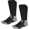 imageWrangler Mens Riggs Steel Toe Cushion Cotton Boot Crew Socks 2 PairsBlack