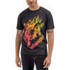 imageWrangler Mens X Hot Wheels Flaming Bronco TeeBlack