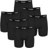 imageWrangler Ranger Mens Active Stretch Boxer Briefs MoistureWicking 4Way Stretch Gusseted Design 6PackBlackBlackBlack