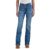 imageWrangler Womens Willow Mid Rise Performance Waist Boot Cut Ultimate Riding JeanSophia