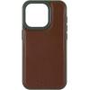 imageWITHit Wrangler Heritage Inlay Leather Phone Case Military Green Edge Compatible with iPhone Brown 15 ProBrown