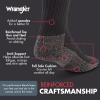 imageWrangler  Mens Socks  Cushion Work Crew Socks Size 612Black