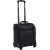imageWrangler 17quot Underseat Spinner CarryOn Luggage MochaCharcoal