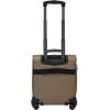 imageWrangler 17quot Underseat Spinner CarryOn Luggage MochaMocha