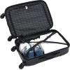 imageWrangler 20quot Astral Hardside CarryOn Luggage Dark ShadowBlack