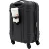 imageWrangler 20quot Astral Hardside CarryOn Luggage Dark ShadowBlack