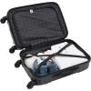 imageWrangler 20quot Astral Hardside CarryOn Luggage Dark ShadowDark Shadow