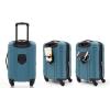 imageWrangler 20quot Astral Hardside CarryOn Luggage Dark ShadowHydro