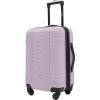 imageWrangler 20quot Astral Hardside CarryOn Luggage Dark ShadowLilac