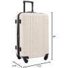 imageWrangler 3 Piece Astral Travel Luggage Set SharkskinFog