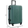 imageWrangler 3 Piece Astral Travel Luggage Set SharkskinSage Brush