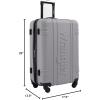 imageWrangler 3 Piece Astral Travel Luggage Set SharkskinSharkskin