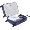 imageWrangler 5 Piece Luggage ampamp Travel Accessories Set BlueBlue