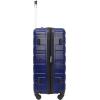 imageWrangler 5 Piece Luggage ampamp Travel Accessories Set BlueBlue