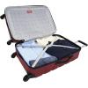 imageWrangler 5 Piece Luggage ampamp Travel Accessories Set BlueRed