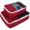 imageWrangler 5 Piece Luggage ampamp Travel Accessories Set BlueRed