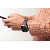 imageWrangler Denim ampamp Leather Band for Apple Watch Western Style Fits all Apple Watch Series and SizesDenim