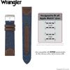 imageWrangler Denim ampamp Leather Band for Apple Watch Western Style Fits all Apple Watch Series and SizesDenim