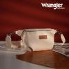 imageWrangler Large Fanny Packs for Women Waist Bag Travel Belt Bags Crossbody Sling PurseABeige