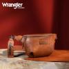 imageWrangler Large Fanny Packs for Women Waist Bag Travel Belt Bags Crossbody Sling PurseABrown