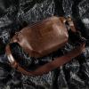 imageWrangler Large Fanny Packs for Women Waist Bag Travel Belt Bags Crossbody Sling PurseADark Brown
