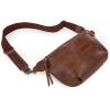 imageWrangler Large Fanny Packs for Women Waist Bag Travel Belt Bags Crossbody Sling PurseADark Brown