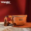 imageWrangler Large Fanny Packs for Women Waist Bag Travel Belt Bags Crossbody Sling PurseALight Brown